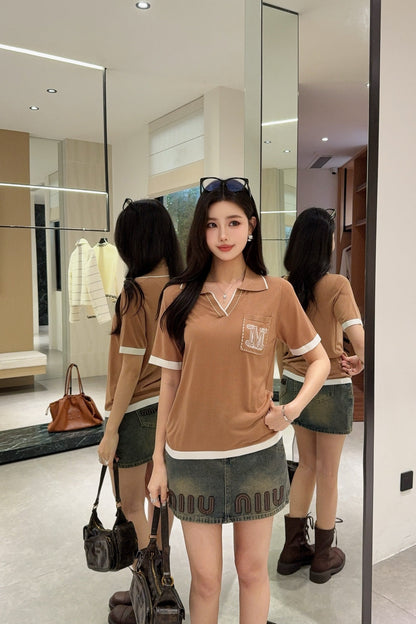 Max 25ss knit shirt
