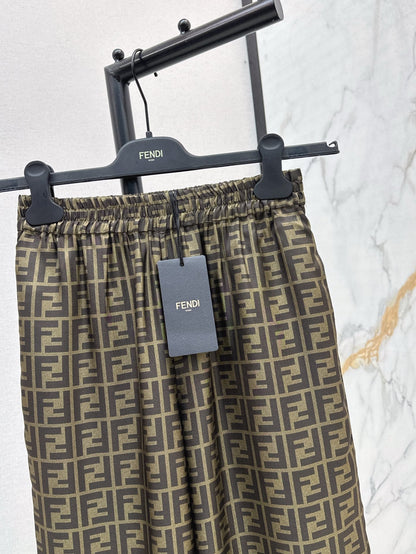 Fen 25ss silk pants