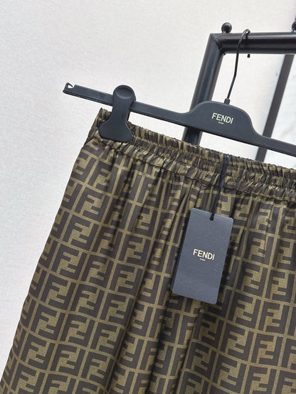Fen 25ss silk pants