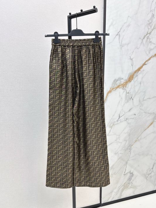 Fen 25ss silk pants