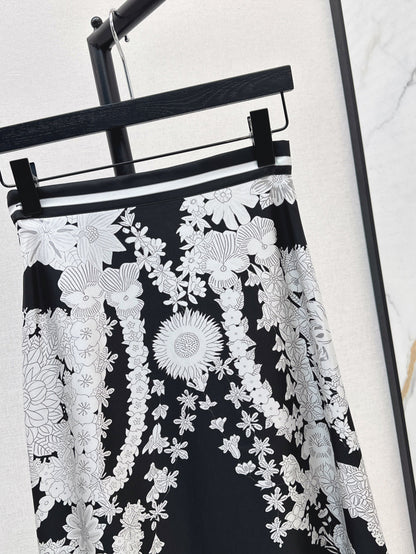Herm 25ss Silk skirt