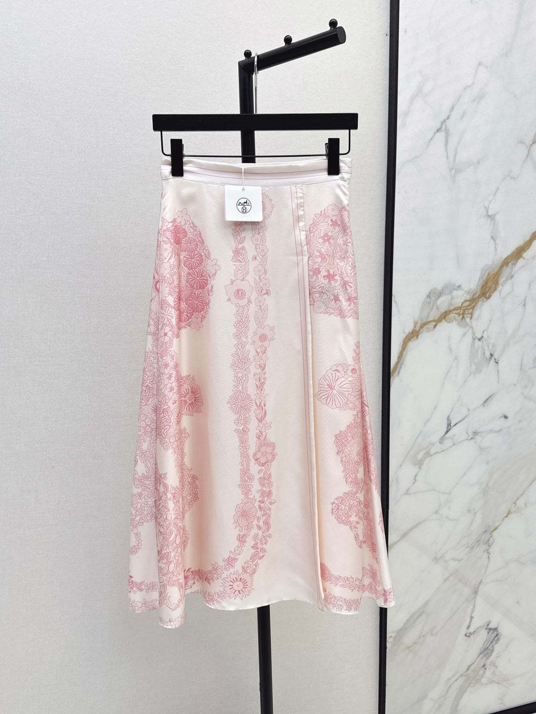 Herm 25ss Silk skirt