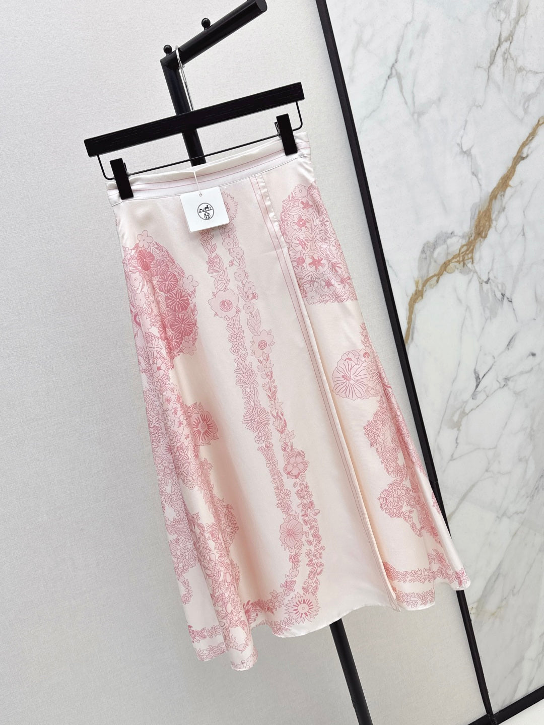 Herm 25ss Silk skirt