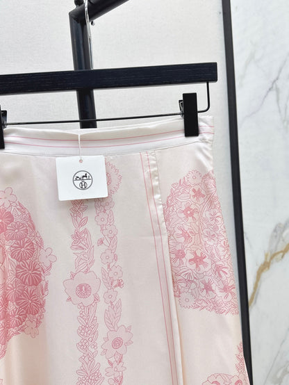 Herm 25ss Silk skirt
