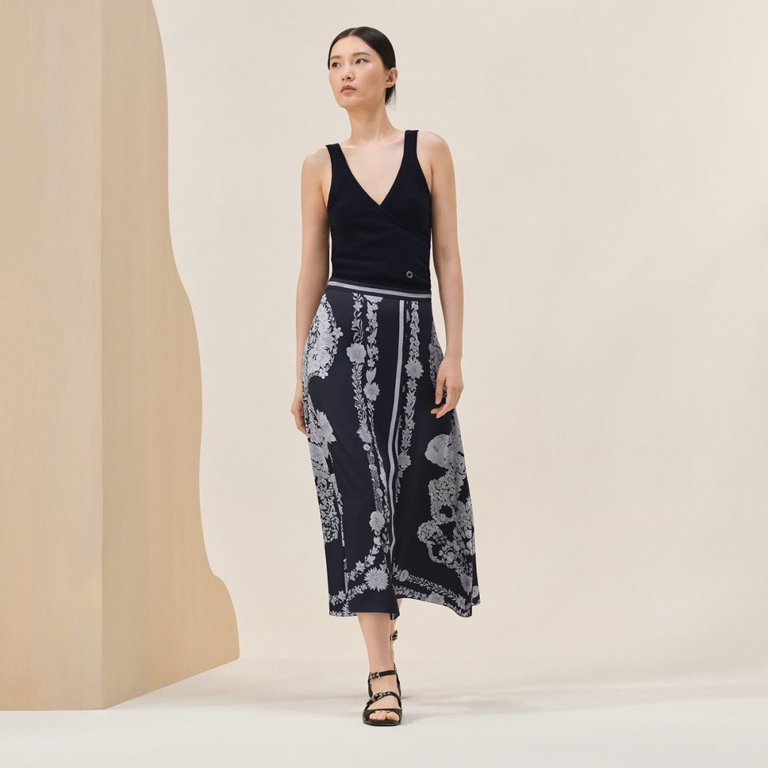 Herm 25ss Silk skirt