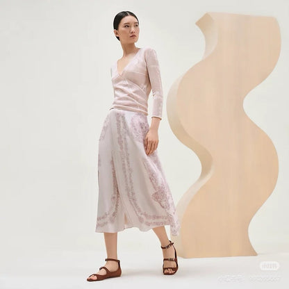 Herm 25ss Silk skirt