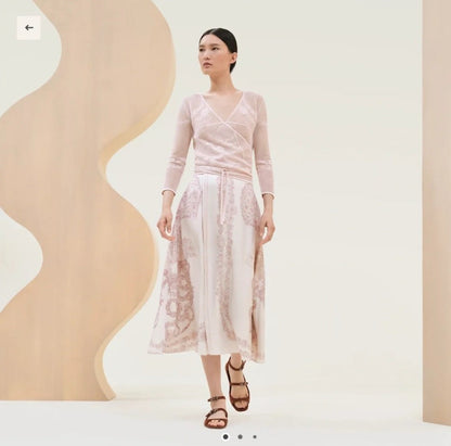 Herm 25ss Silk skirt
