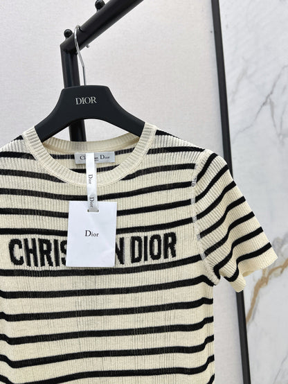 CD 25SS miss knit t-shirt