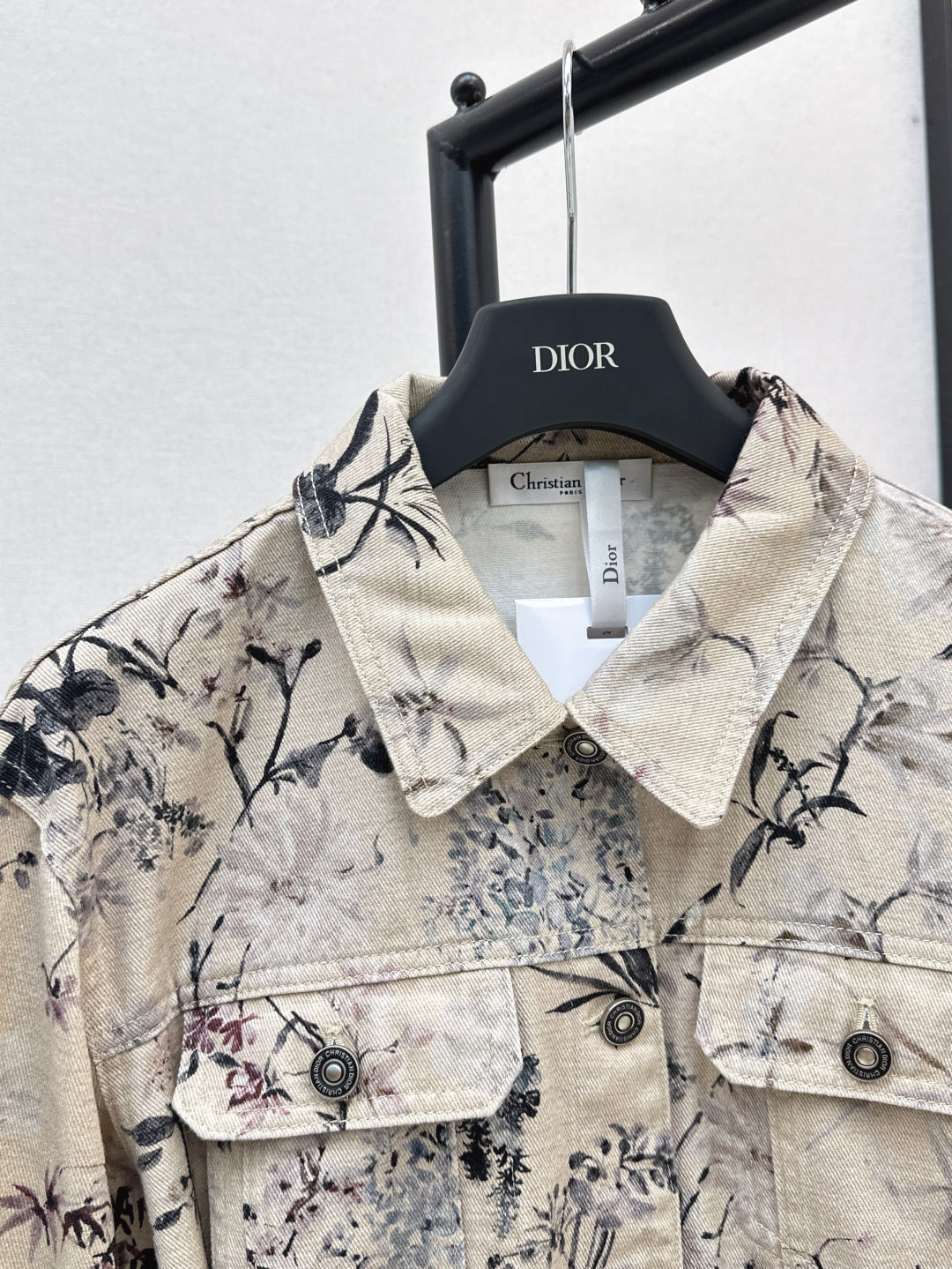 CD 25ss print denim jacket
