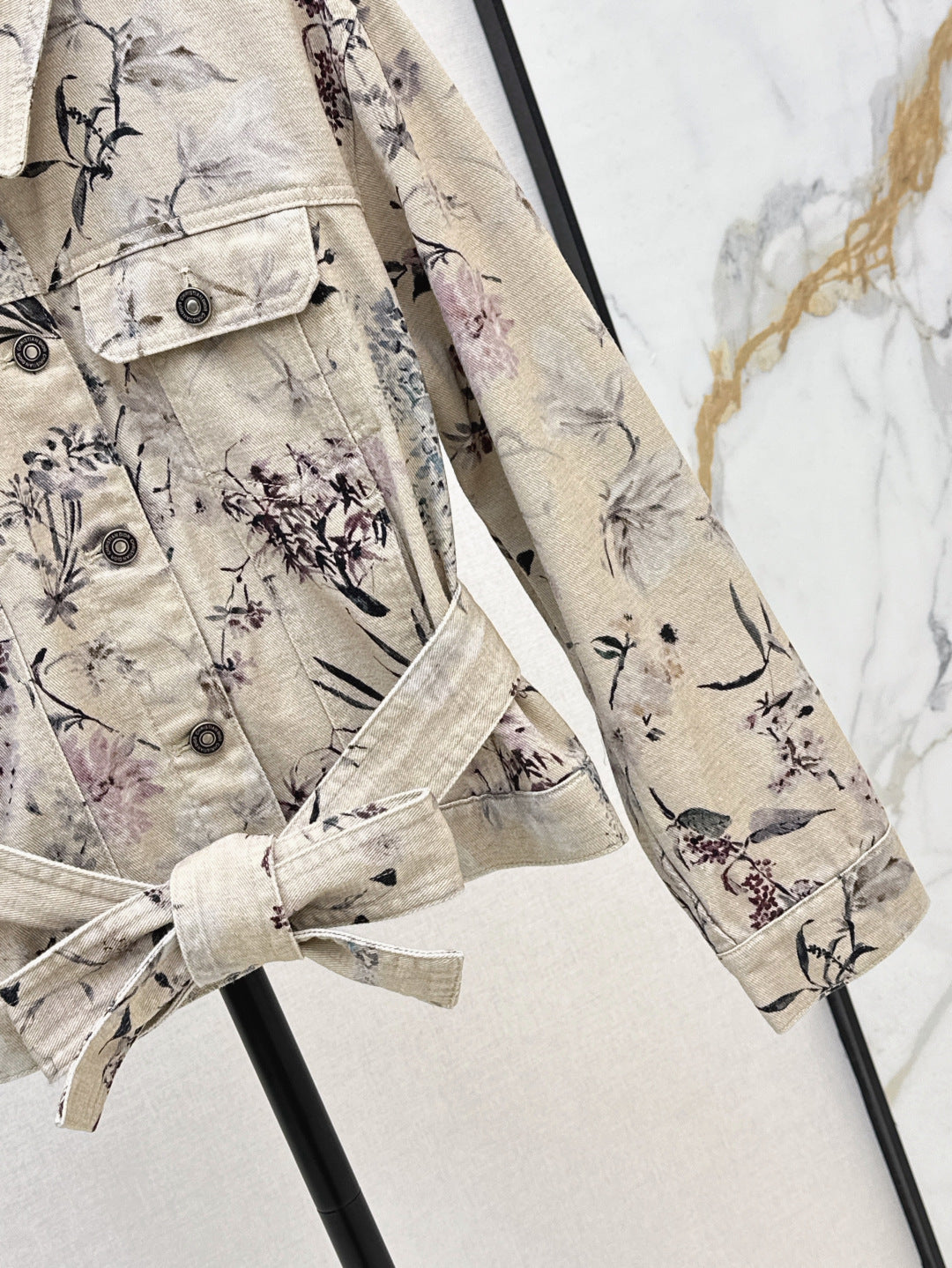 CD 25ss print denim jacket