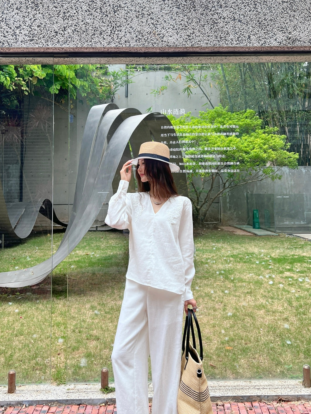 Brune 25ss  linen shirt