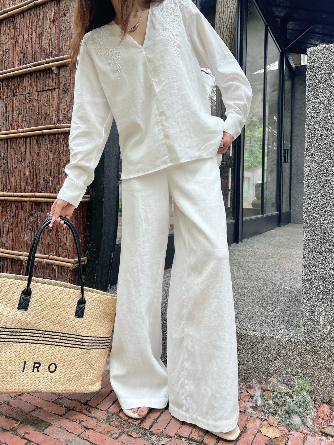 Brune 25ss  linen shirt