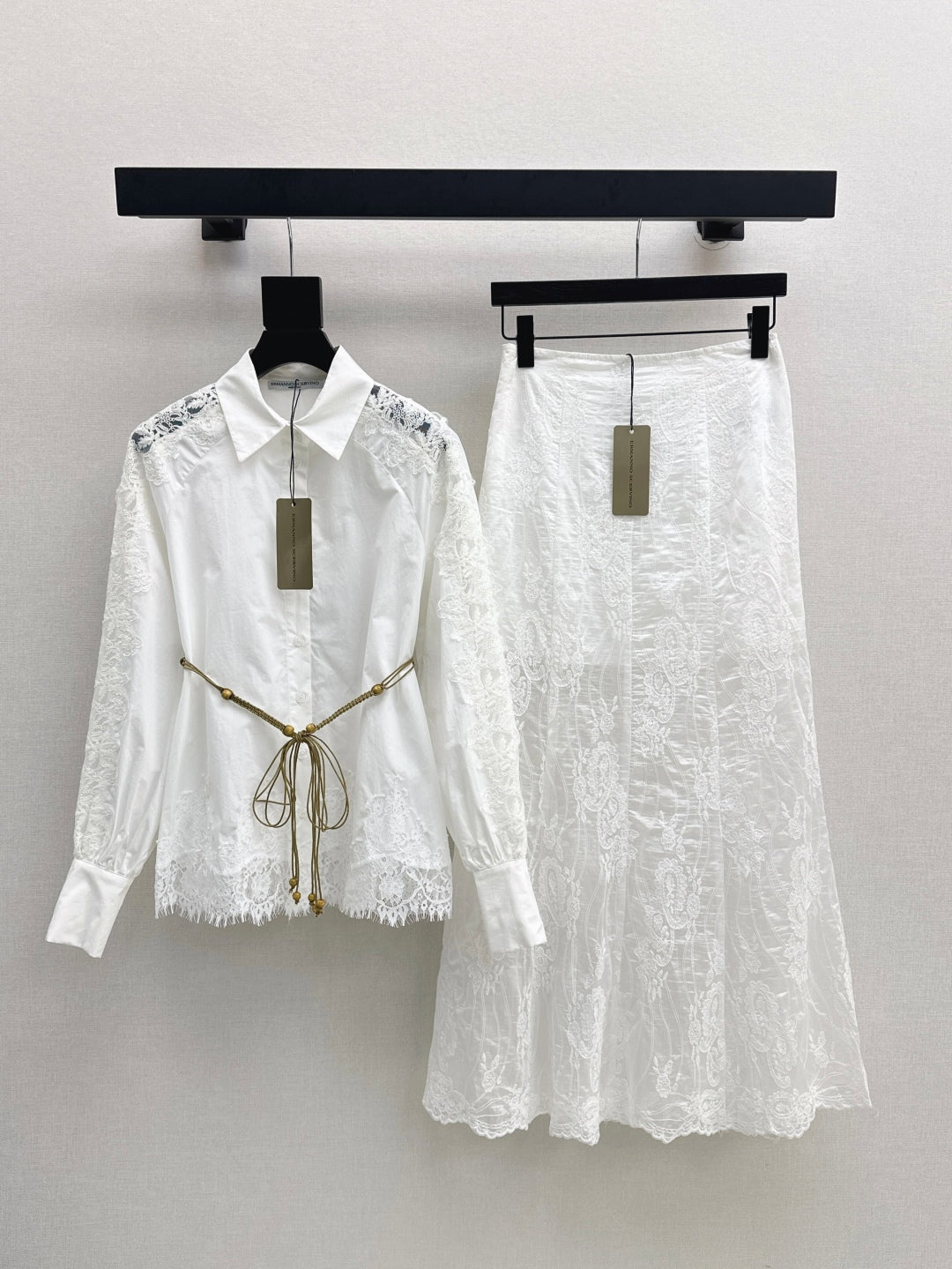 ES 25ss lace shirt