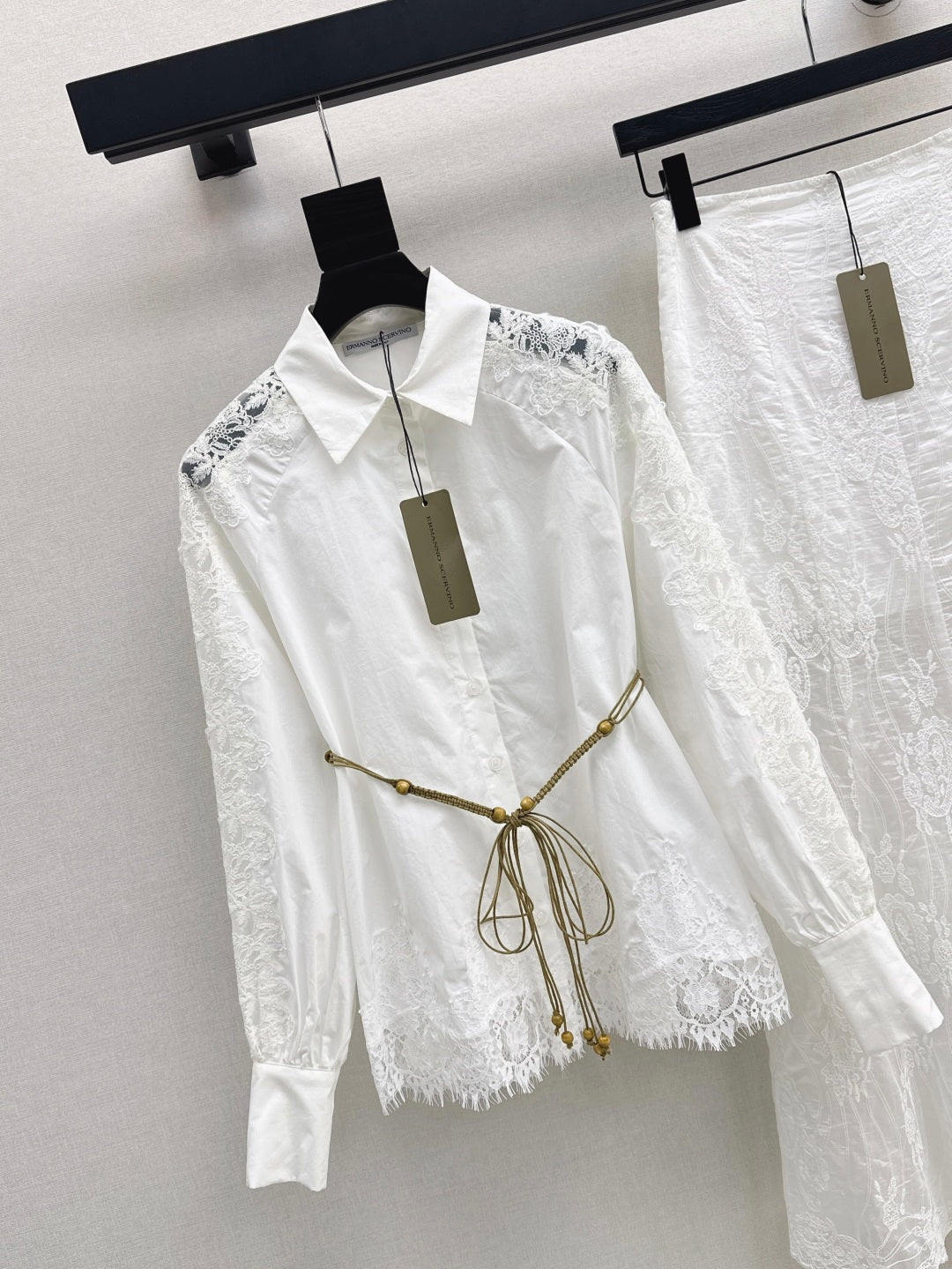 ES 25ss lace shirt