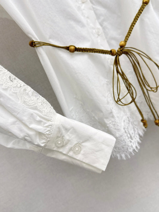 ES 25ss lace shirt