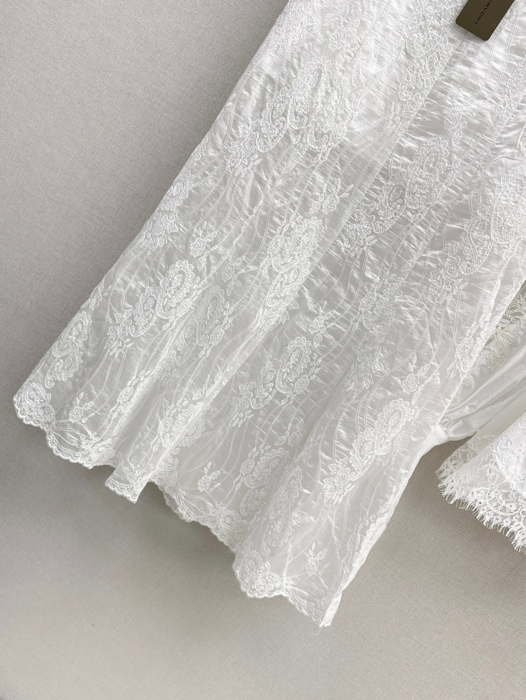 Es 25ss lace hollow skirt