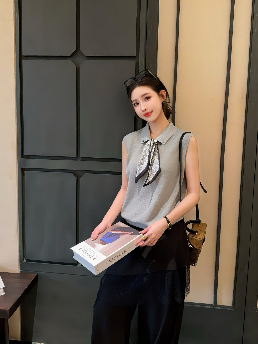 CD 25ss knit vest