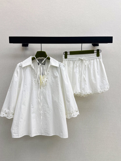 Guc 25ss embroidered suit
