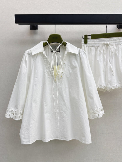 Guc 25ss embroidered suit