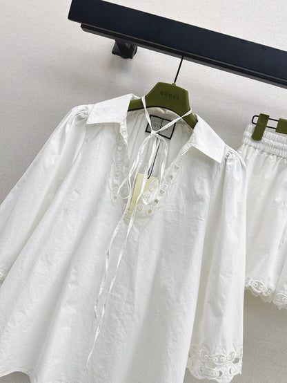 Guc 25ss embroidered suit