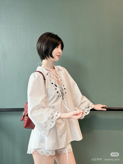 Guc 25ss embroidered suit