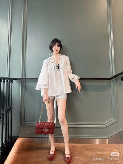Guc 25ss embroidered suit