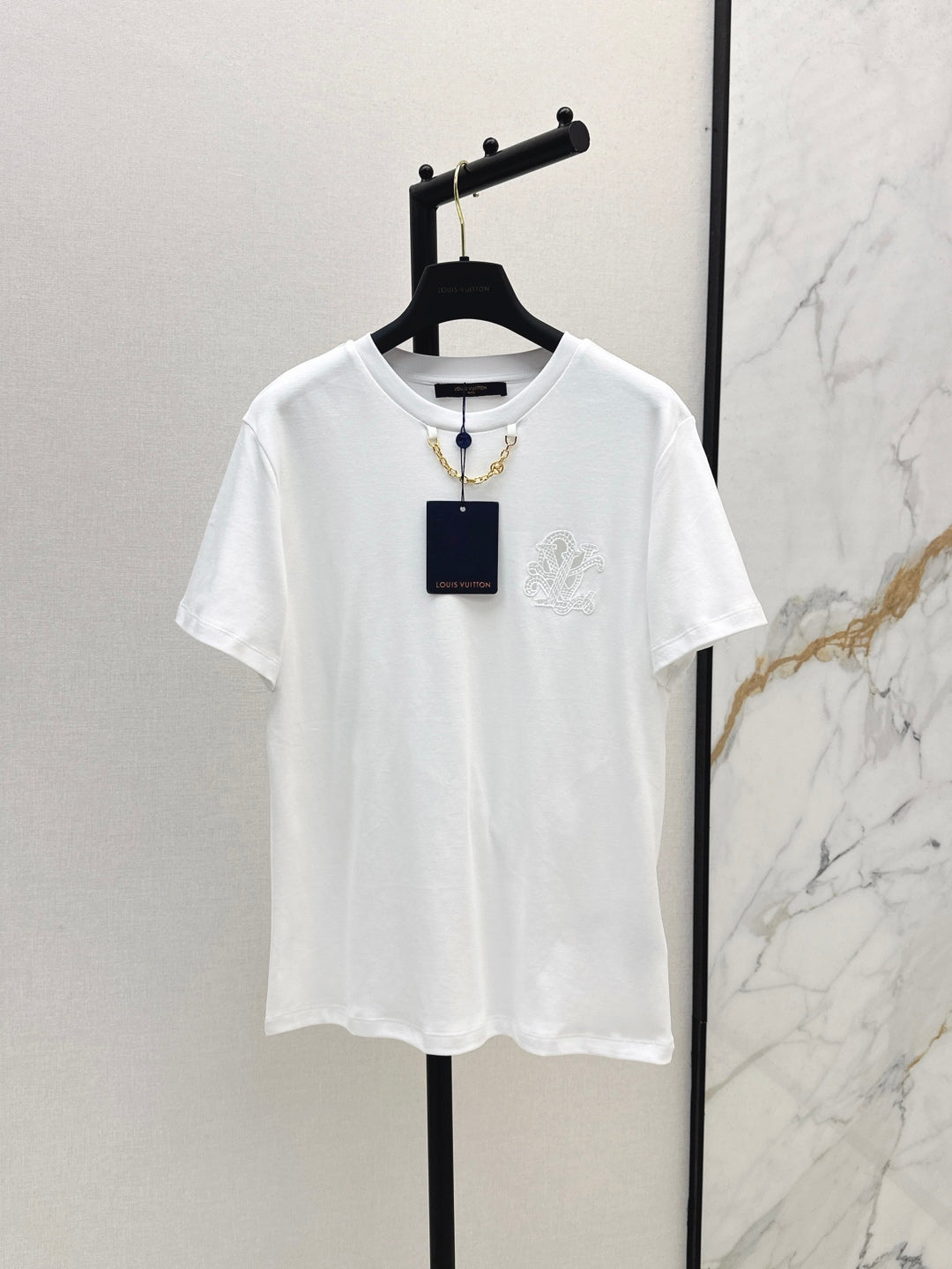 Louis 25ss embroidered t-shirt