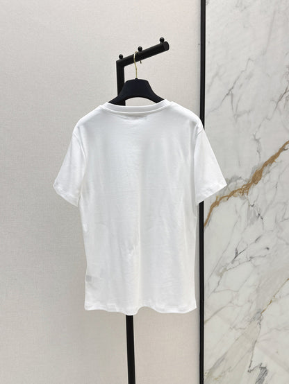 Louis 25ss embroidered t-shirt
