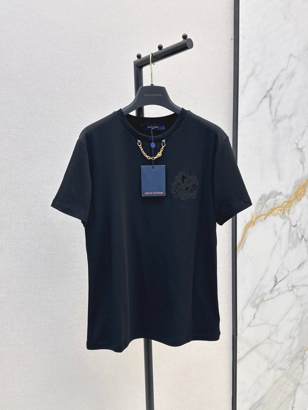 Louis 25ss embroidered t-shirt