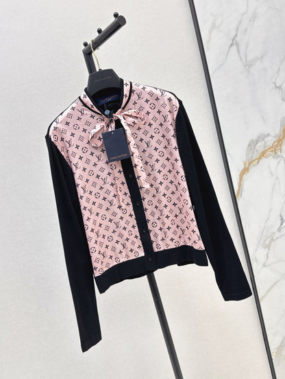 Louis 25ss monogram shirt