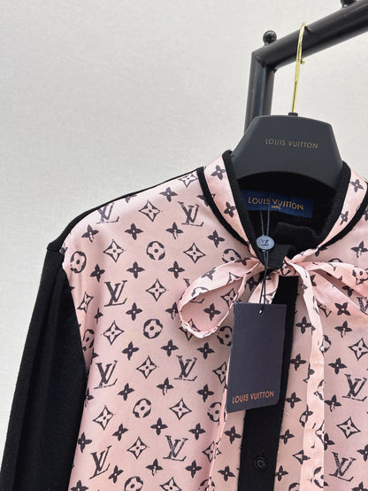 Louis 25ss monogram shirt