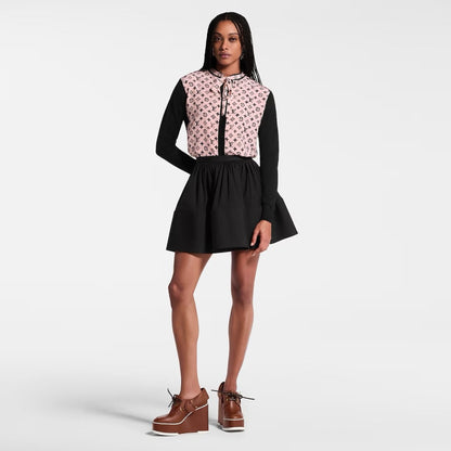 Louis 25ss monogram shirt
