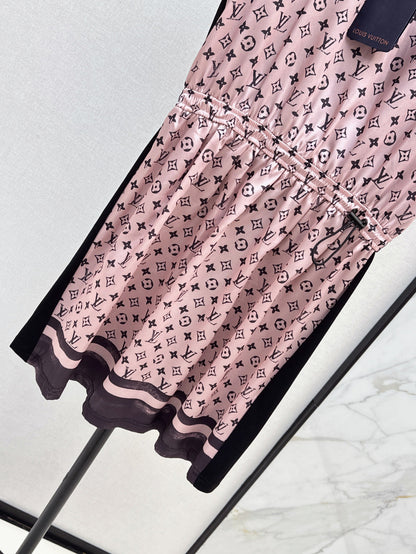 Louis 25ss monogram dress