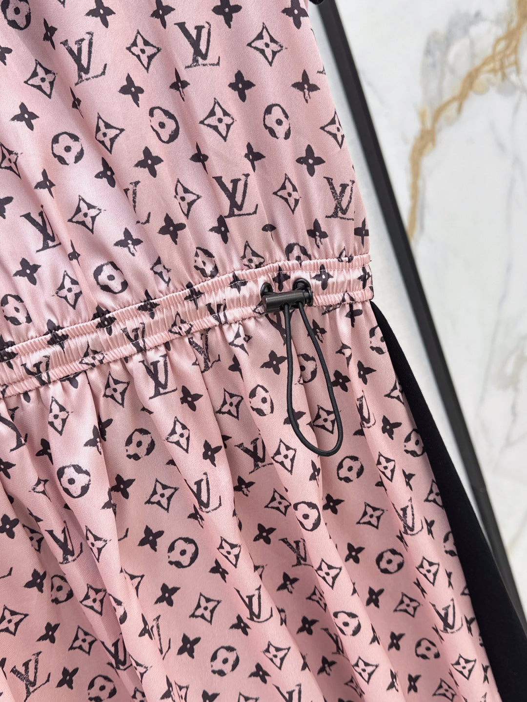 Louis 25ss monogram dress