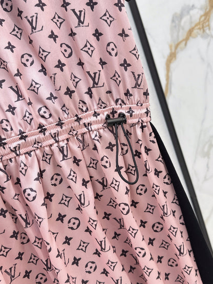 Louis 25ss monogram dress