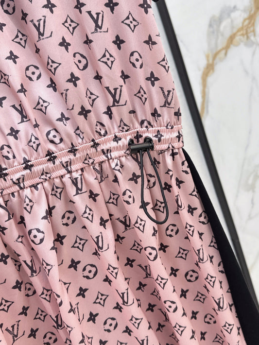 Louis 25ss monogram dress
