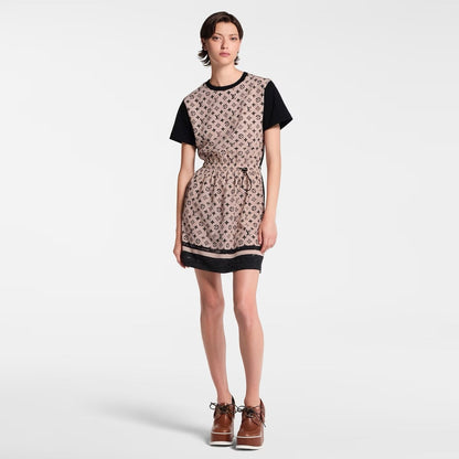 Louis 25ss monogram dress