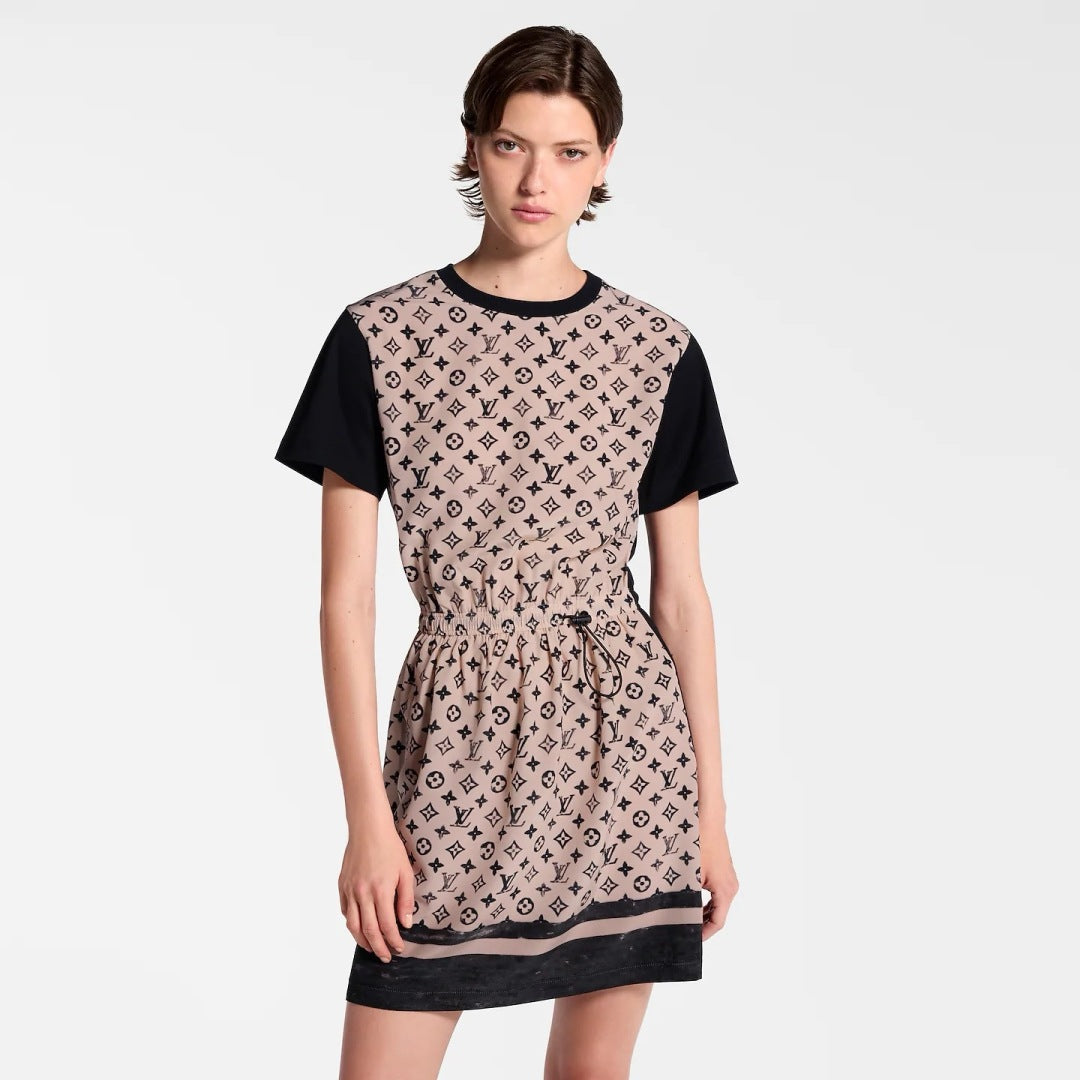 Louis 25ss monogram dress