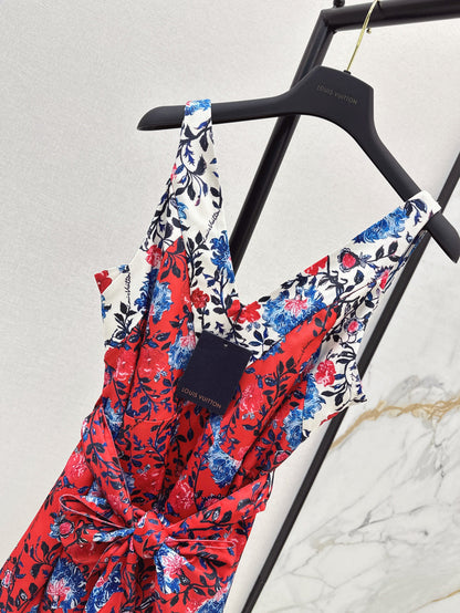Louis 25ss print dress