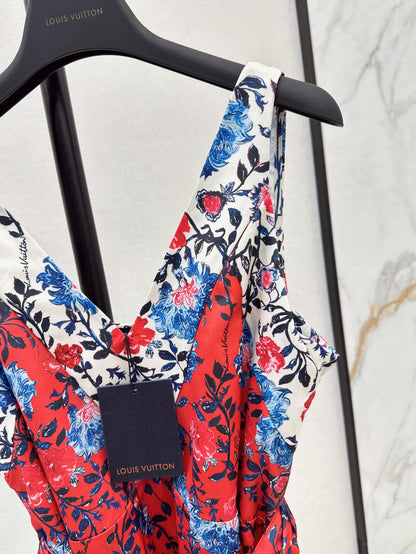 Louis 25ss print dress