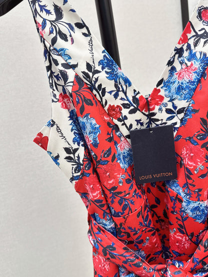 Louis 25ss print dress