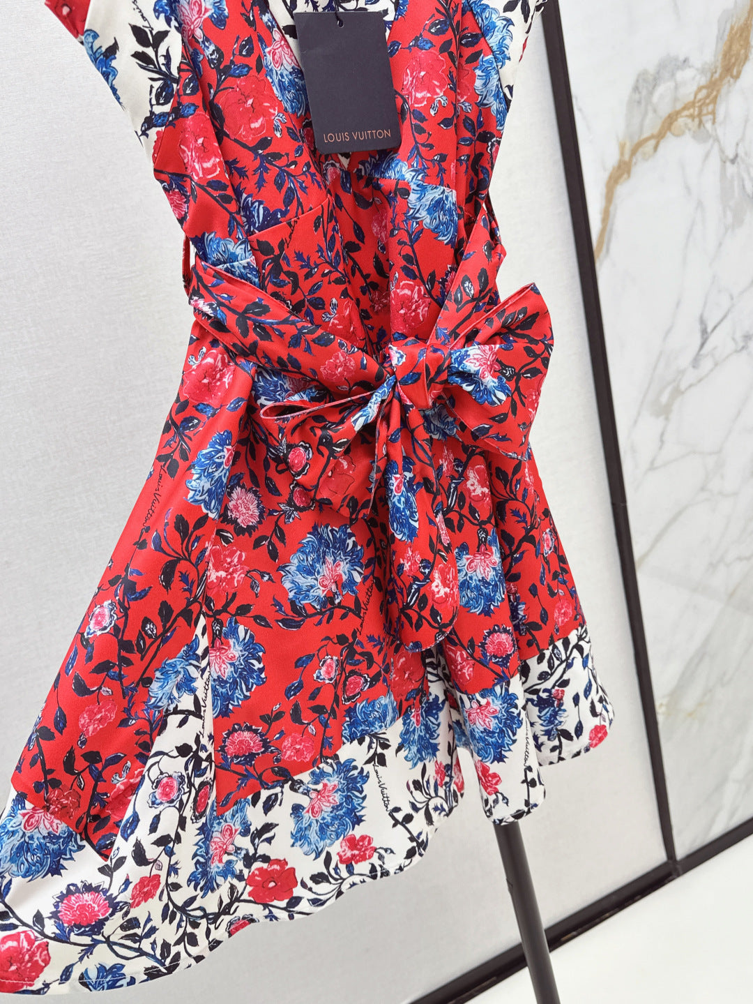 Louis 25ss print dress