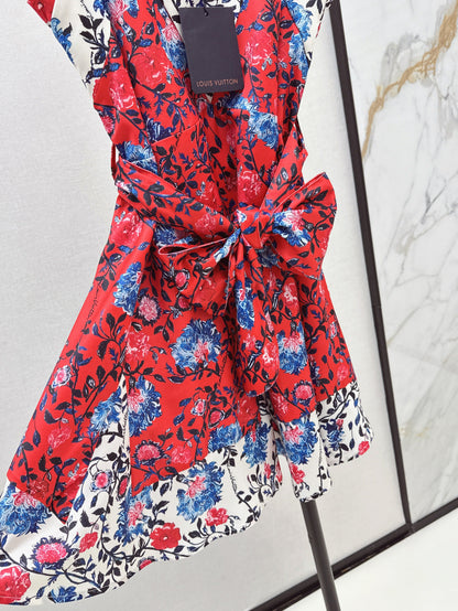 Louis 25ss print dress