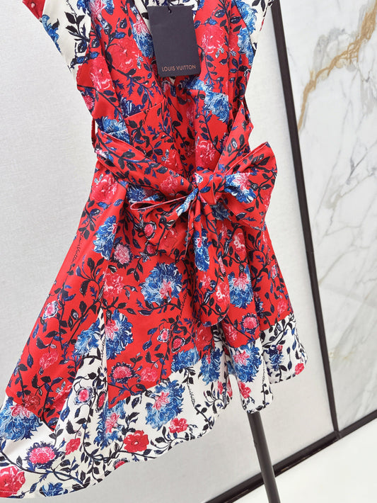 Louis 25ss print dress