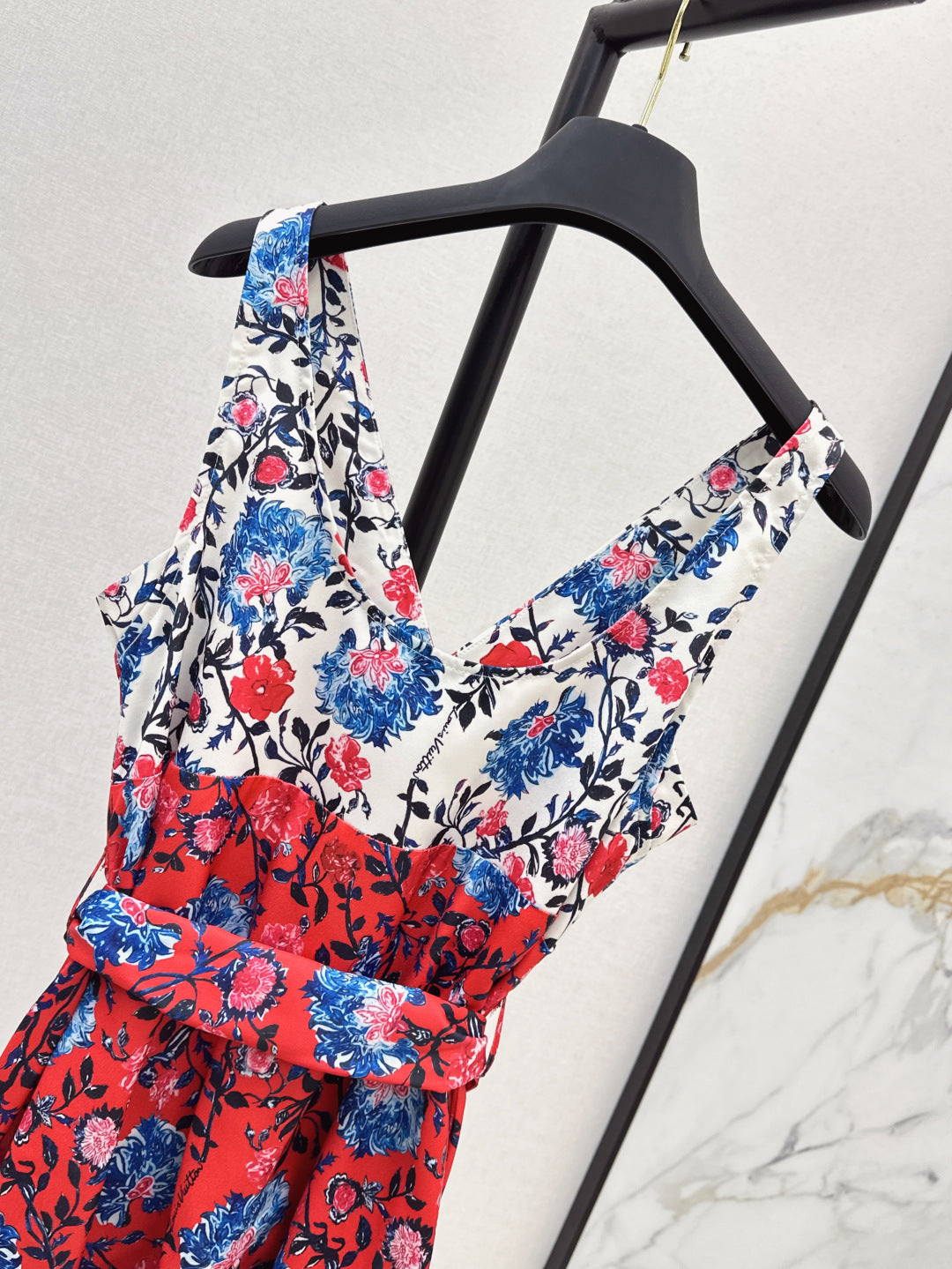 Louis 25ss print dress
