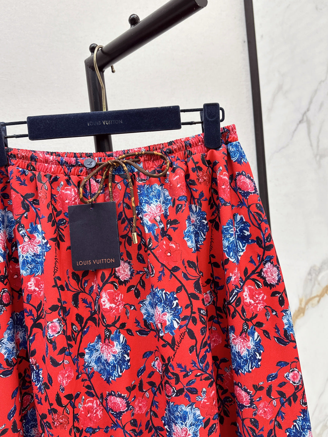 Louis 25ss print skirt