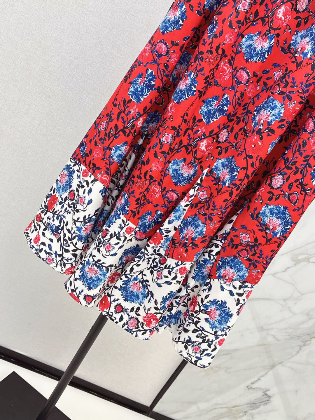 Louis 25ss print skirt