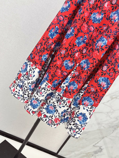 Louis 25ss print skirt