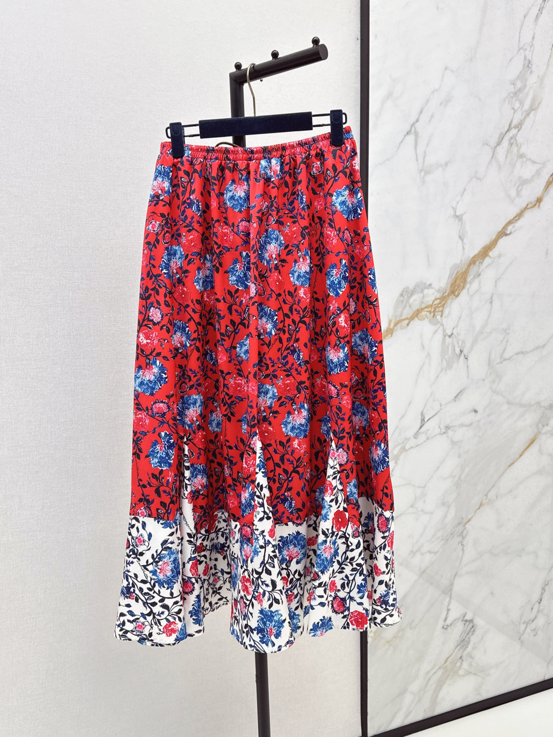 Louis 25ss print skirt