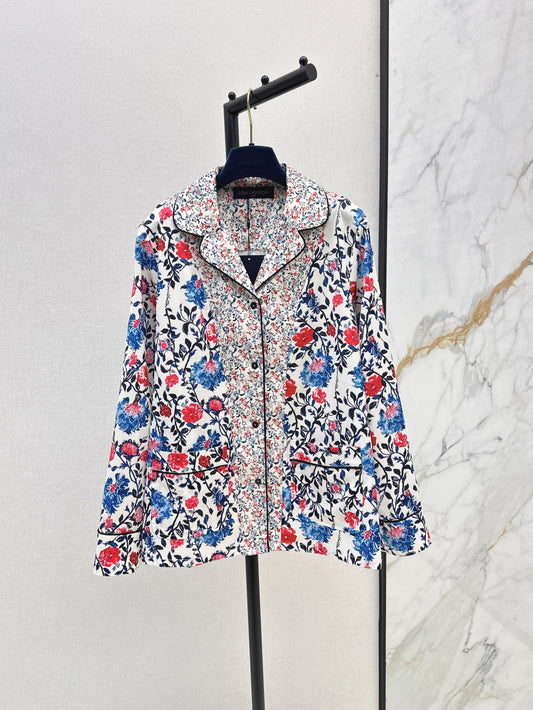 Louis 25ss print shirt